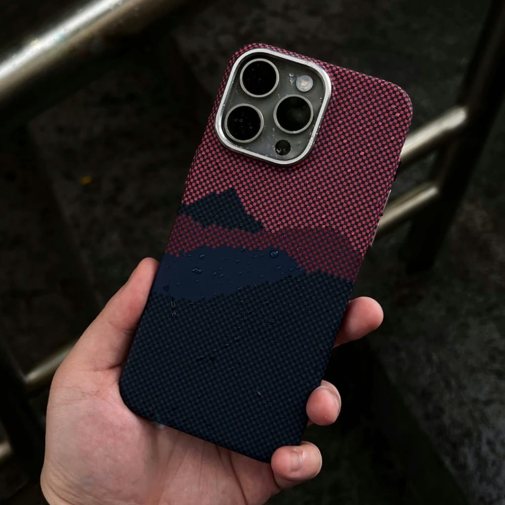 iPhone Series Printed Attractive Case With Camera Bumper