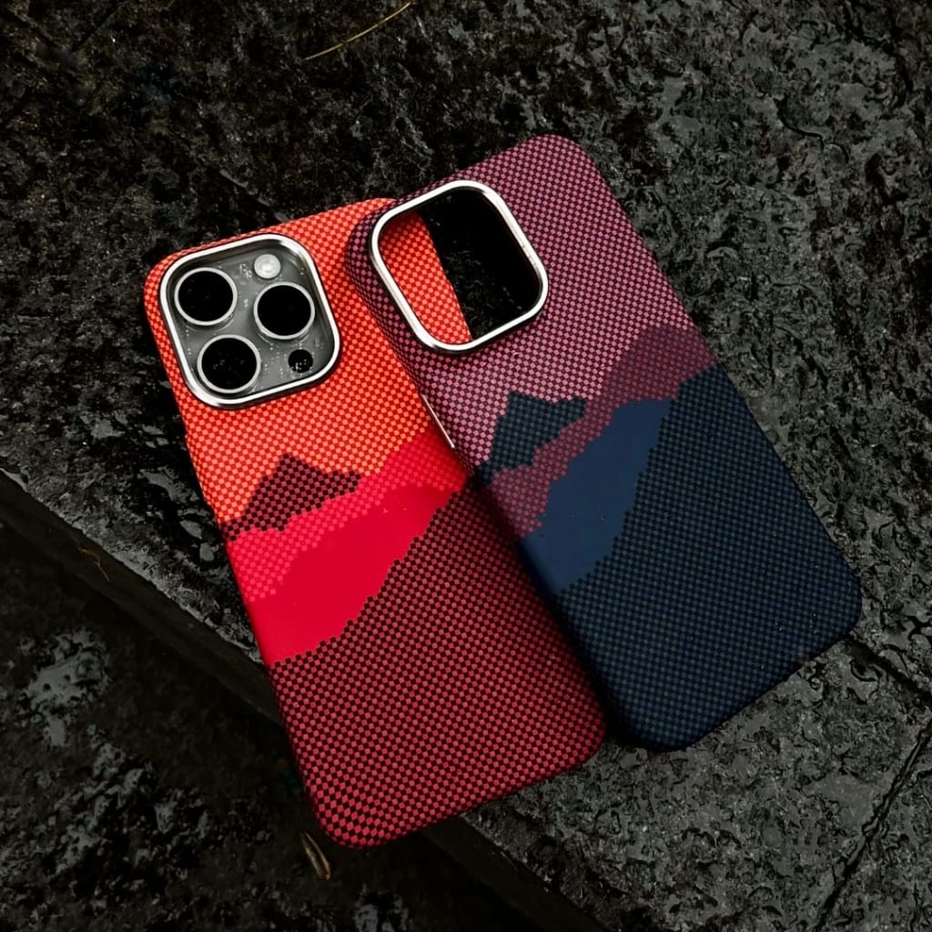 iPhone Series Printed Attractive Case With Camera Bumper