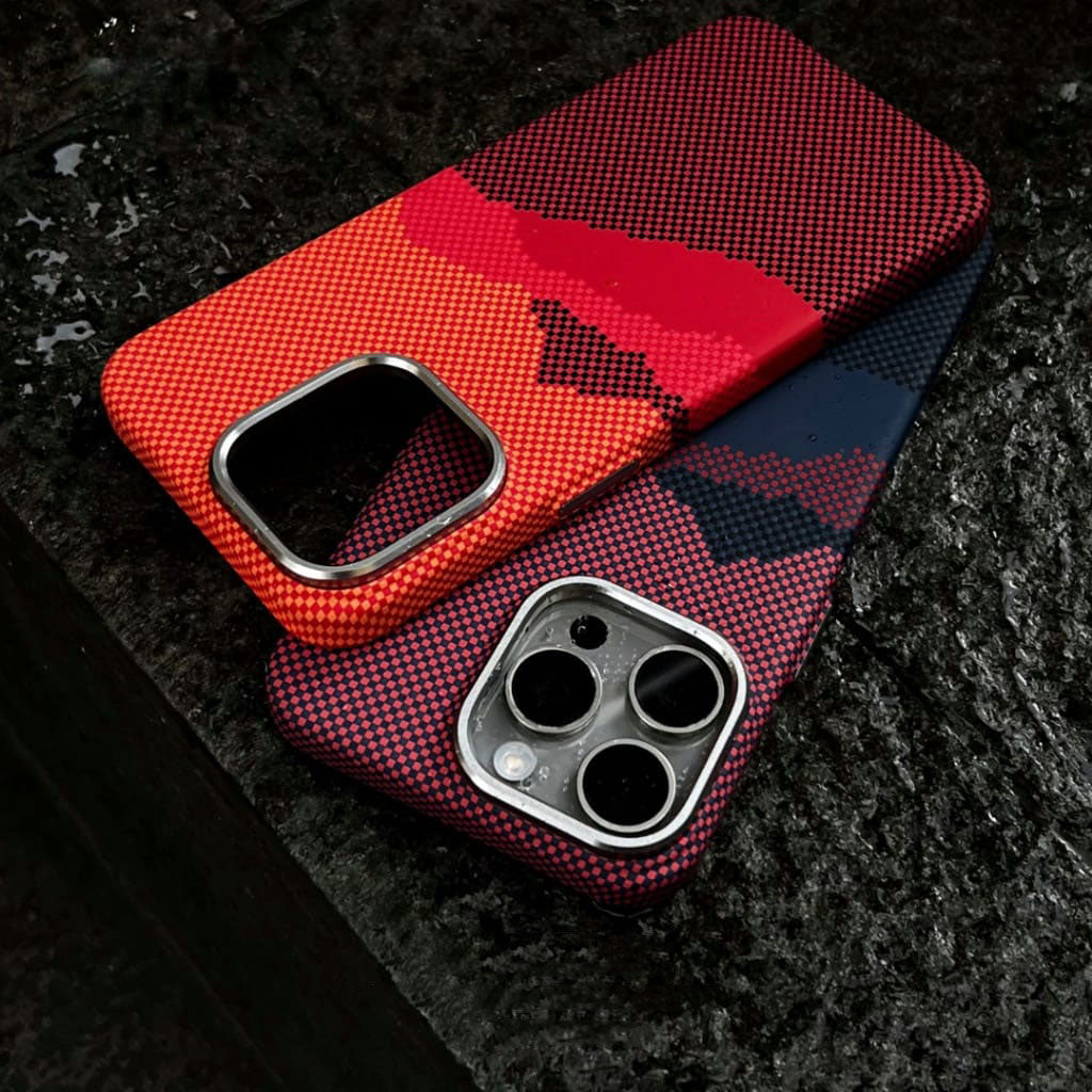 iPhone Series Printed Attractive Case With Camera Bumper