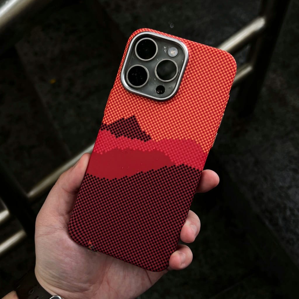 iPhone Series Printed Attractive Case With Camera Bumper