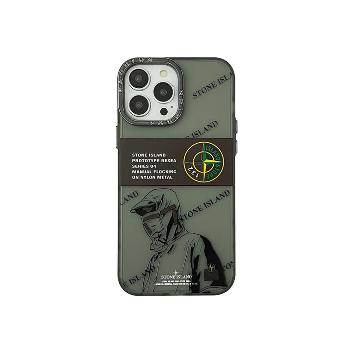 iPhone 15 Series Creative Stone Island Protective Case