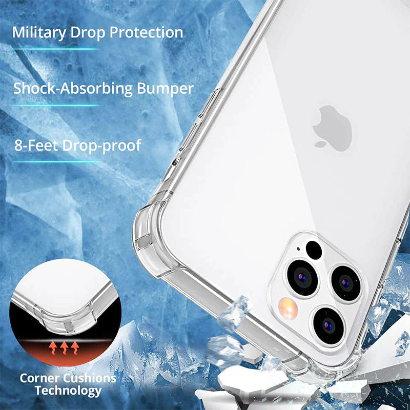 iPhone 12 Series ultra clear Anti shock Case